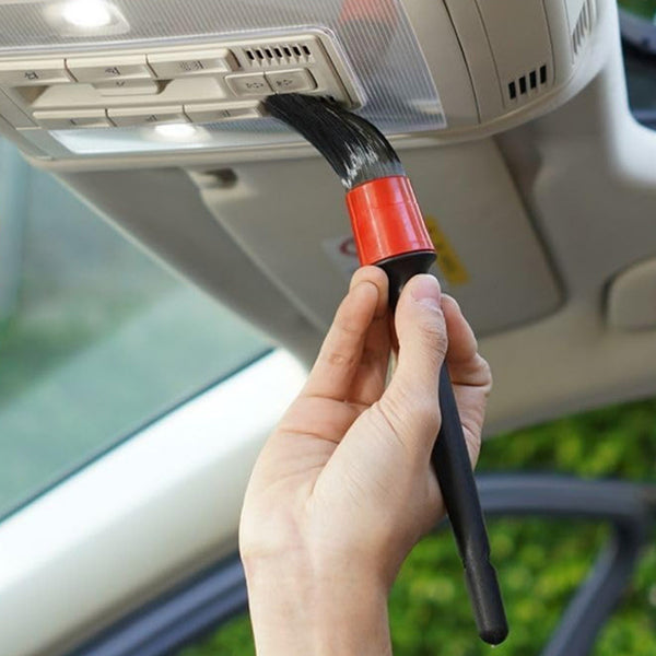 8PCS Car Detailing Brush Set Dashboard Air Vent Crevice Dust Cleaning Brushes
