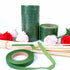 6 Rolls Green Self Adhesive Florist Floral Tape craft supply Stem Wrap 27m AUS