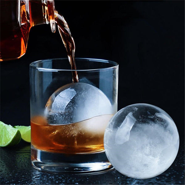 3PCS Large Ice Ball Maker Cube Tray Big Silicone Mold Sphere Whiskey Round Mould