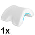 Arm Cuddling Curved Memory Foam Pillow Detachable Slow Rebound Tunnel Shaped THD