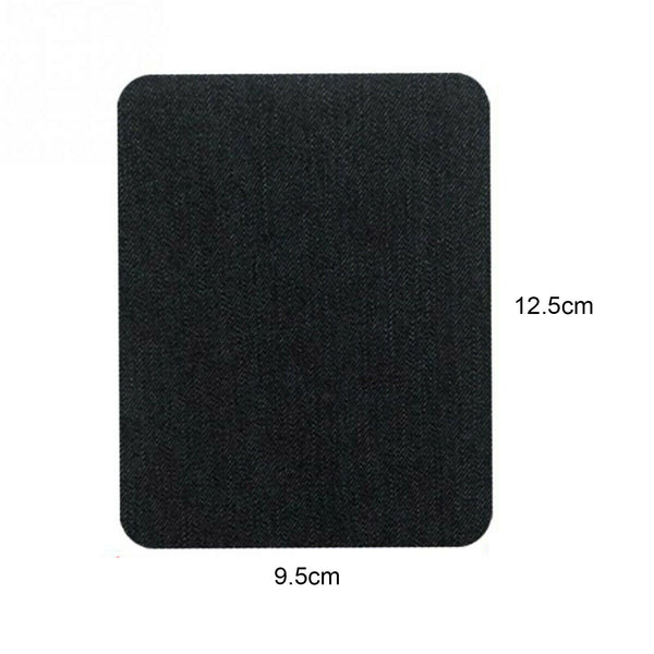 24x Assorted Iron On Denim Fabric Mending Patches Repair Kits For Denim Jeans AU