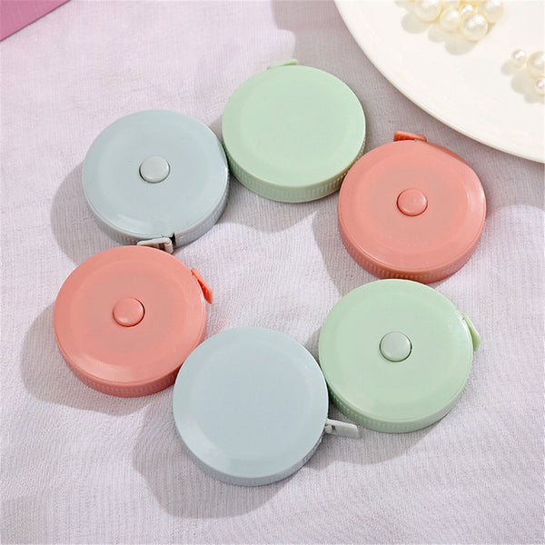 1.5m Retractable Body Measuring Soft Ruler Sewing Cloth Tailor Tape Measure AUS