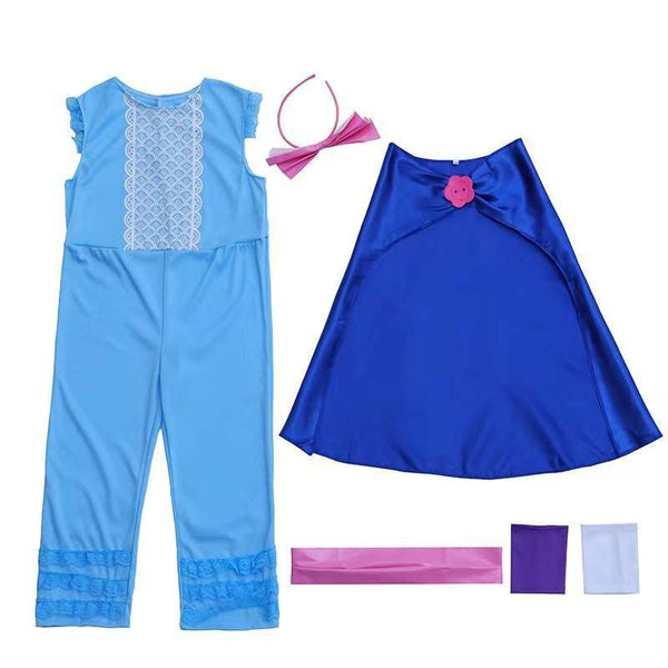 Bo Peep Toy Story costume pieces jumpsuit cape and headband