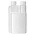 16PCS 250ML Twin Chamber Measuring Bottles with Tamper Evident Caps