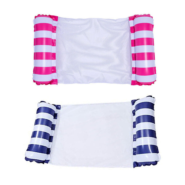 Portable Floating Water Hammock Toy Swimming Chair Inflatable Float Pool Bed
