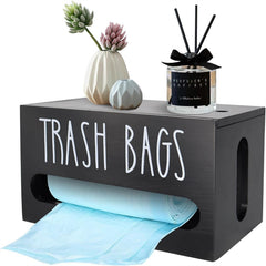 Trash Bag Dispenser Wall Mounted Trash Bag Organizer Portable Plastic Bags AUS