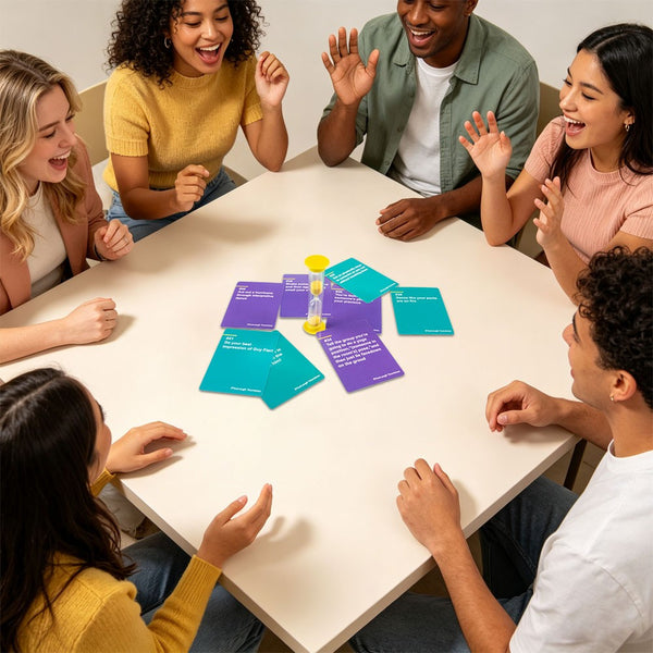 You Laugh You're Out Board Game Christmas Party Family Gathering Card Games