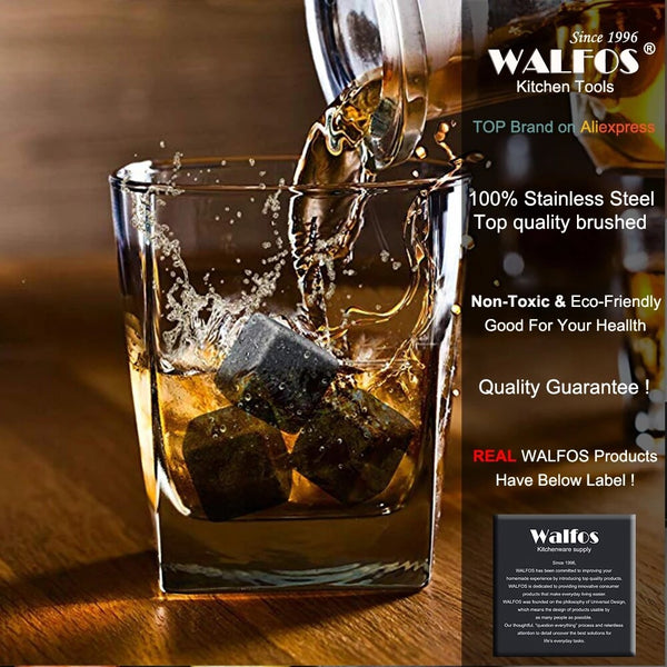 18PCS Whiskey Stones – Reusable Beverage Chilling Cubes