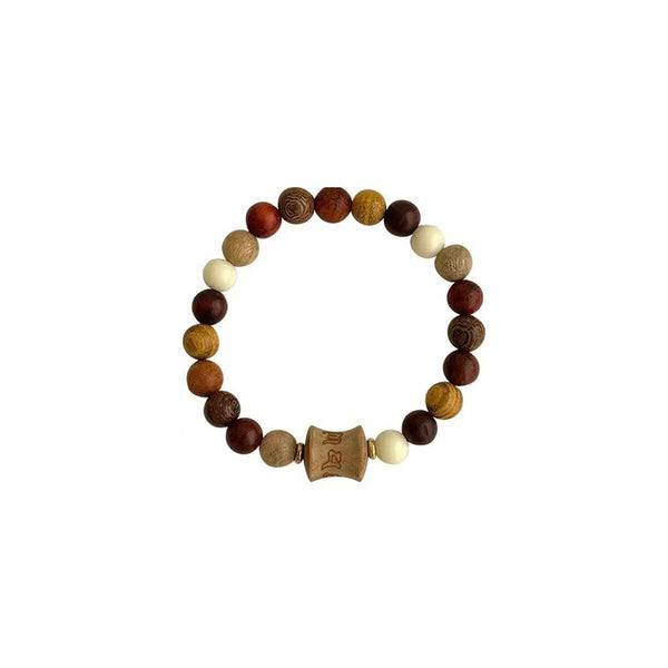 Elegant Wood Bracelet Crafted in New Chinese Style Sophisticated Accessory AU