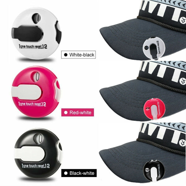 Mini Golf Score Stroke Counter Keeper One Touch Reset Simple Attach to Gloves AU