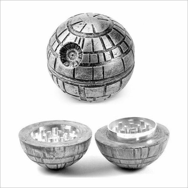 Metal Zinc Alloy Herb Grinder Hand Muller Smoke Crusher Spice Aluminum Wtih Box