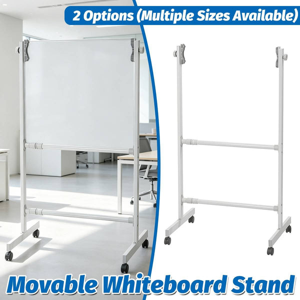 Mobile Whiteboard Stand Rolling Whiteboard Frame Office Whiteboard Stand Premium