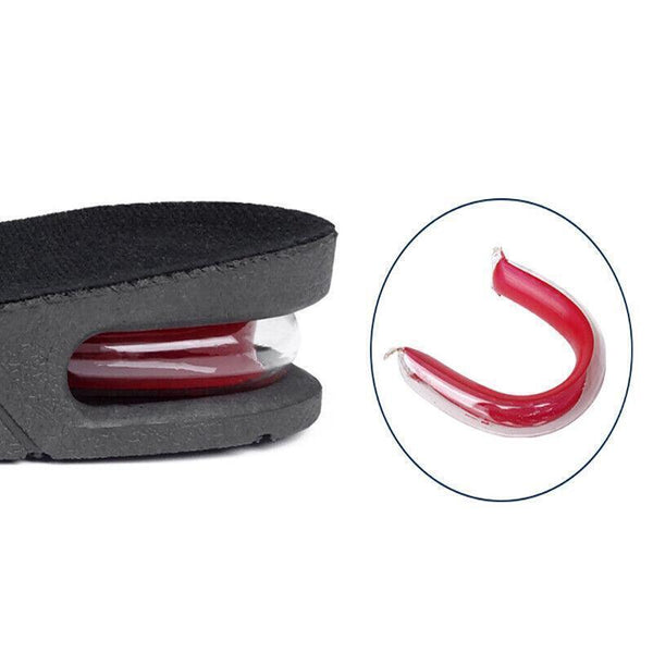 Air Cushion Height Increase Heel Gel Shoes Insoles Inserts Taller Lifts Pad AU
