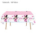 Minnie Mouse Party Table Cover Party Supplies Kids Birthday Decoration