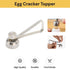 Stainless Steel Egg Shell Opener Cutter Cracker Boiled Egg Separator Topper Tool