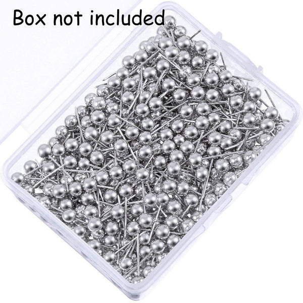 800Pcs Map Push Pins Map Tacks Round Head Tacks Steel Points Assorted Colour AUS