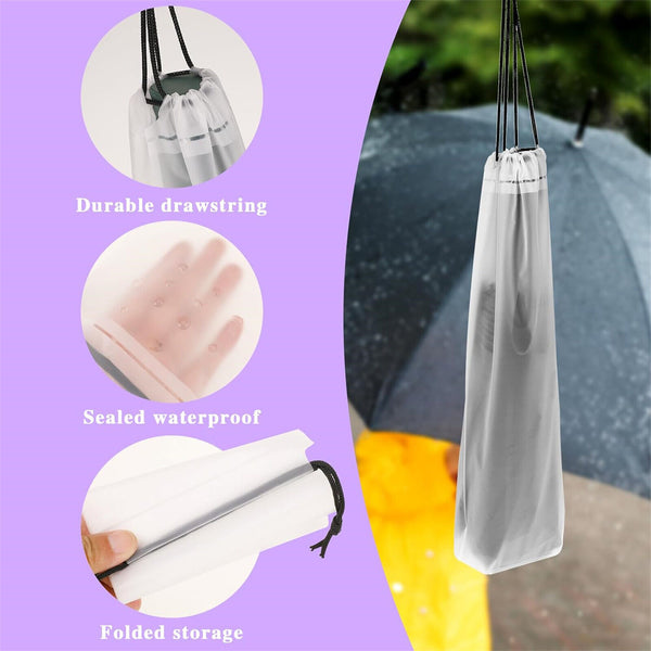 Umbrella Storage Bag Reusable Portable Umbrella Drawstring Storage Cover