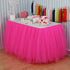 Tulle Tutu Table Skirt Cloth Wedding Birthday Xmas Baby Shower Party Decorations