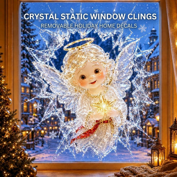 New Christmas Window Glass Sticker Decal Mural Home Decoration Wall Stickers