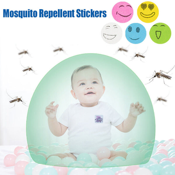 6-600 pcs Mosquito Repellent Stickers Anti-Toxic Natural Patches Insect Repeller