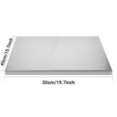 Stainless Steel Chopping Board – 304 Food-Grade Baking & Pastry Board