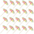 500PCS Cocktail Umbrella Picks Drink Decorations Paper Parasol Party Picks