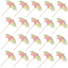 500PCS Cocktail Umbrella Picks Drink Decorations Paper Parasol Party Picks