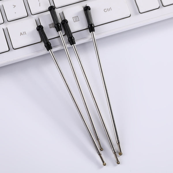 100PCS Parker Style Ballpoint Pen Refills 0.5mm Black Blue Ink 99mm