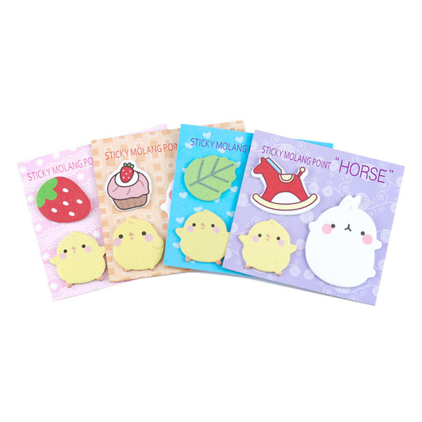 2sets Scrapbooking Writing Pads Memo Note Sticky Notes Diary Book Notepad Memo