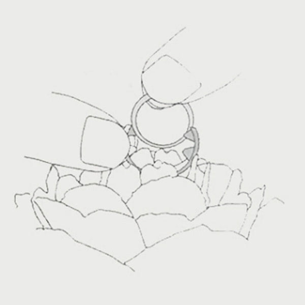 Rose Ring Box Wedding Jewelry Storage Shape Case Engagement Proposal Rhombus