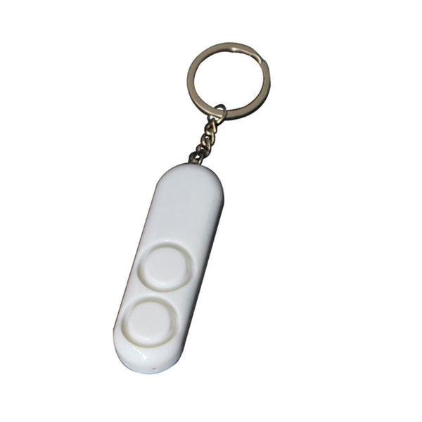 120db Alarm Rape Attack Personal Panic Sirens Loud LED Keyring Twin Dual Siren