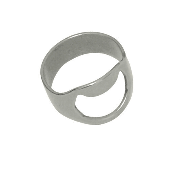 Bottle Opener Ring Beer Barware Novelty Gift Stainless Steel Father's Day Cool