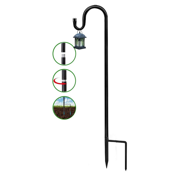 Shepherd Hook 120cm 2/4 Pack – Garden Bird Feeder, Plant Hanger & Wedding Light Hooks