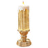 Glitter Flameless Candles Waterproof LED Candle Pillar Colorful Christmas Lights