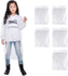30PCS Kids Disposable Rain Poncho Waterproof Lightweight Rain Coats