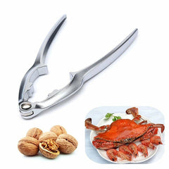 Nut Cracker Plier Sheller Opener Walnut Almond Chrome Kitchen NutCracker