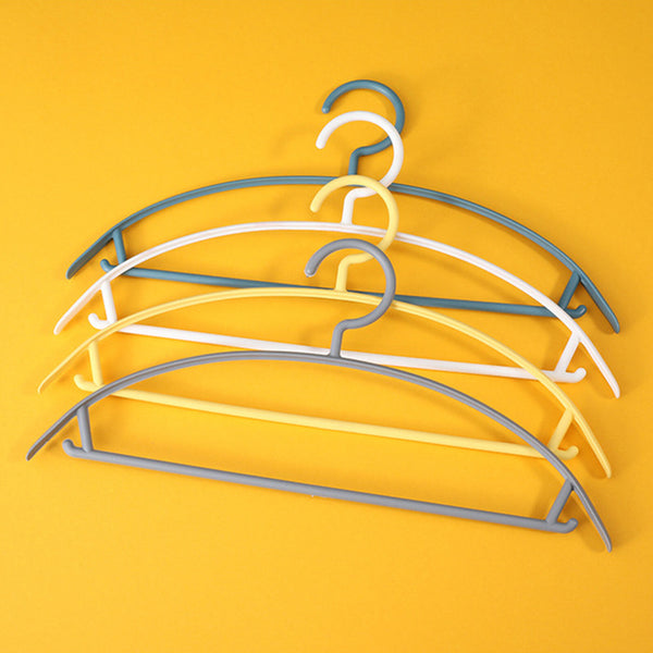 20PCS Clothes Pants Hanger Coat Non-slip Closet Organizer Storage Plastic AU