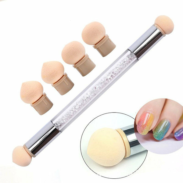 Poly UV Gel Nail Builder Extension Kit, Polygel Tube Nail Art File Color Tube