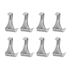 20x Picture Rail Hooks Moulding Rail Hook Photo Frame Heavy Duty Metal Hangers