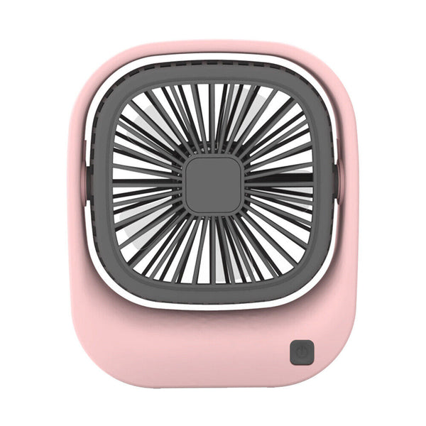 Mini Fan Air Cooler Portable Desk USB Charging Rechargeable Travel Camping AU