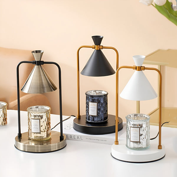 Aromatherapy Candle Warmer Lamp – Dimmable Wax Melting Table Light