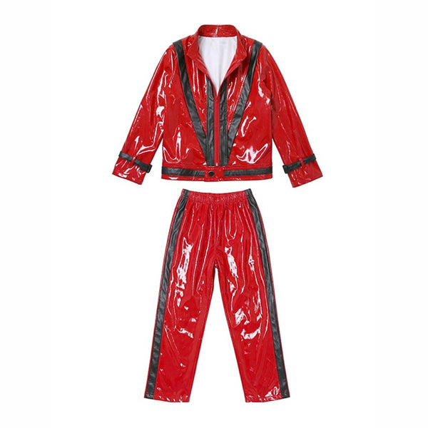 Kids Michael Jackson Costume – Thriller Book Week Performance Outfit