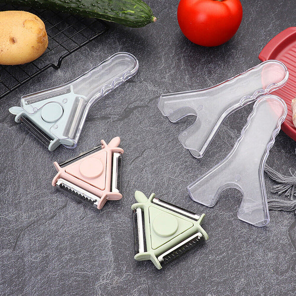 3 In1 Kitchen Cutter Potato Peeler Fruit Tools Vegetable Slicer Heavy Duty