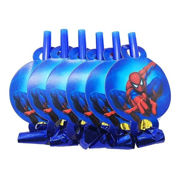 Spiderman Birthday Party Paper Lolly Loot Bag Box Balloons Stickers Party Favour