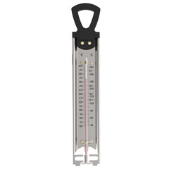 2PCS Stainless Steel Cooking Thermometer Candy Jam Milk Kitchen Thermometer