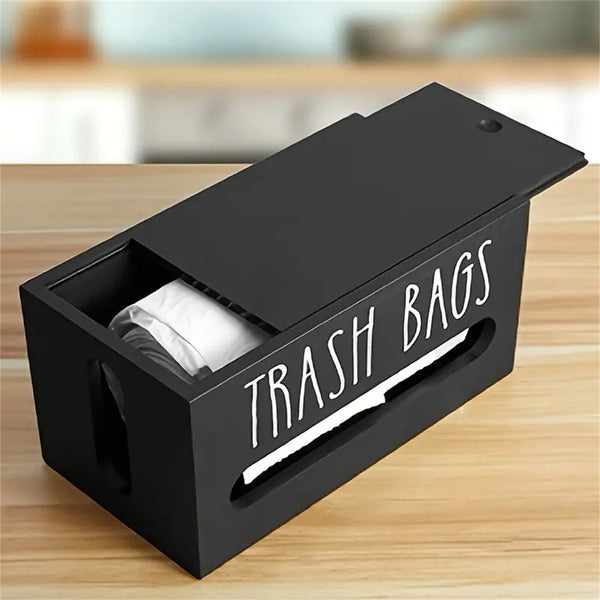 Trash Bag Dispenser Wall Mounted Trash Bag Organizer Portable Plastic Bags AUS