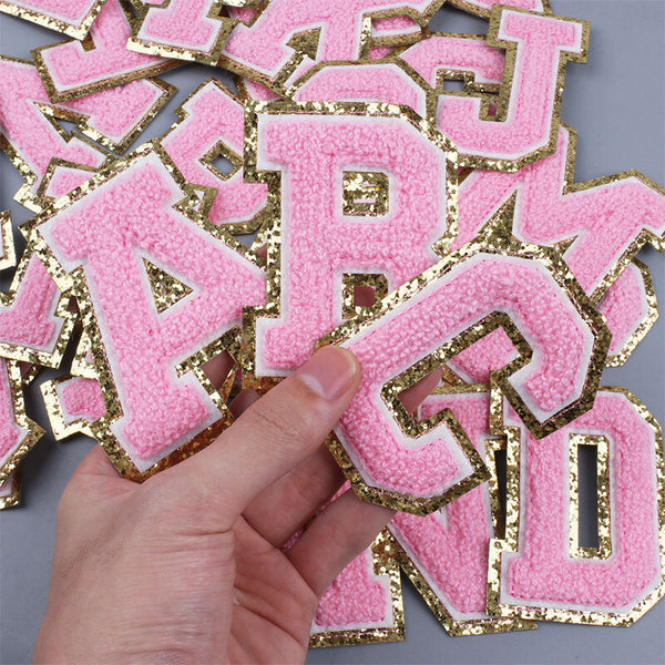 26PCS A-Z Embroidery Letter Patches – Iron-On Alphabet DIY Patches