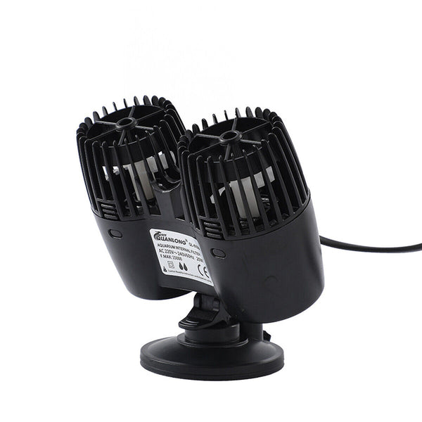 Aquarium Wave Maker Fish Tank Water Circulation Pump Powerhead with Suction Cup