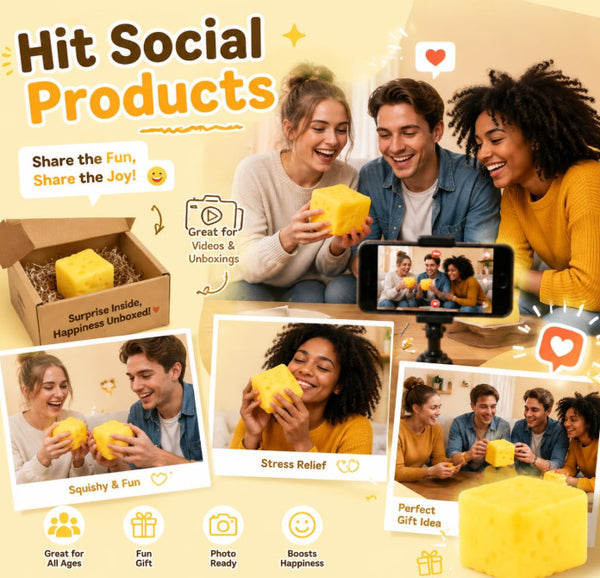 Novelty squishy toys for adults and kids