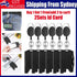 Retractable Badge Holder 2-Pack – Heavy Duty ID Card Holder with Belt Clip
